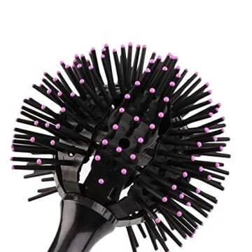 3D Bomb Curl Hair Brush for Stunning Curls and Waves