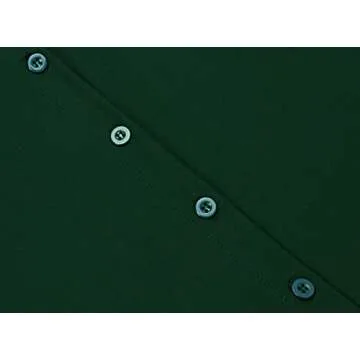 Green Jumpsuit for Women Dressy Elegant Sexy Long Sleeve Long Straight Pants Office Jumpsuits with Belt Pockets Button(Medium)