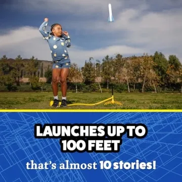 Stomp Rocket Jr Glow Launcher - Outdoor Fun for Kids