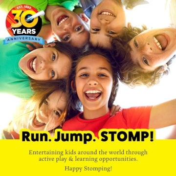 Stomp Rocket Jr Glow Launcher - Outdoor Fun for Kids