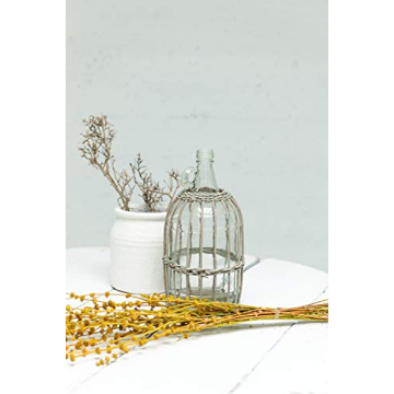 Versatile 7-Inch Terracotta Crock for Home Decor