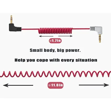 Ancable 3.5mm TRS to TRRS Microphone Cable for Smartphones