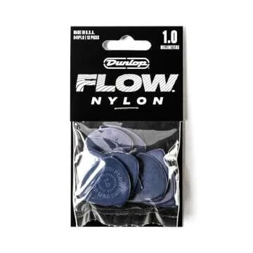 Flow Nylon Pick 1.0mm for Superior Grip and Sound