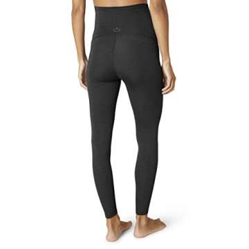 Beyond Yoga Maternity Heather Rib Midi Leggings - Comfort and Style