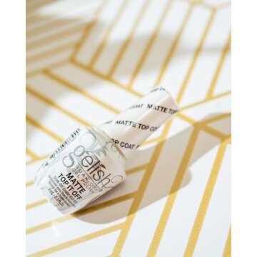 Gelish Mini Matte Top It Off Sealer Gel Top Coat LED Gel Polish