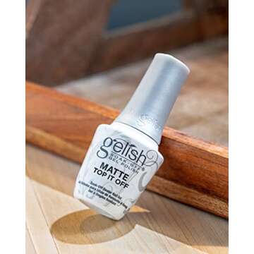 Gelish Mini Matte Top It Off Sealer Gel Top Coat LED Gel Polish