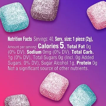 Extra Refreshers Berry Mix Gum, 3.21-Ounce 40-Piece Bottle (Pack of 6)