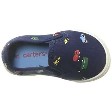 Carter's Boy's Damon Sneaker - Bold Slip-On Kids Shoe