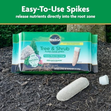 Miracle-Gro Tree & Shrub Food Spikes for Healthy Growth