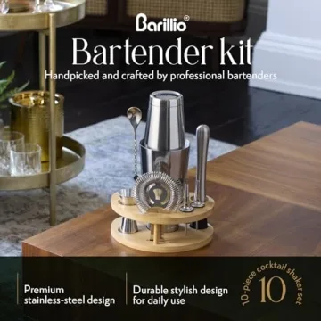 Barillio Elite Mixology Bartender Kit - 9 Piece Set