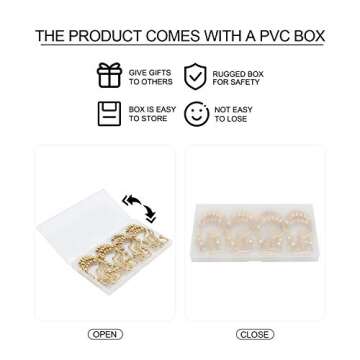 VMVN Shower Curtain Hooks Rings, Rust Resistant Shower Curtain Rings Metal Hook Double Glide Rollers, Shower Hooks for Bathroom Shower Curtain Rods,Set of 12