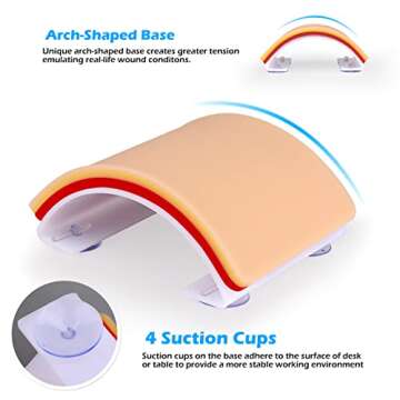 Medarchitect Premium Suturing Skill Trainer for Advanced Practice