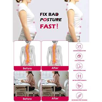 Atbuty Waist Trainer for Women Lower Belly Fat Long Torso Corset Women's Latex Workout Waist Cincher Body Shapewear Girdle Black