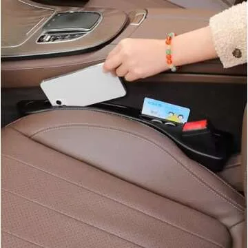 No Drop Seat Guard for All Car Models - Perfect Organizer!