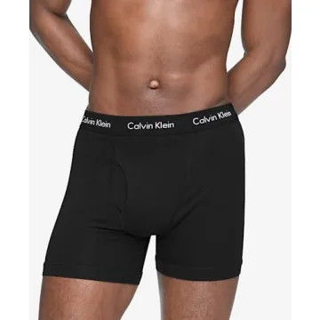 Stylish Calvin Klein Men's Cotton Stretch Boxer Briefs - 5 Pack