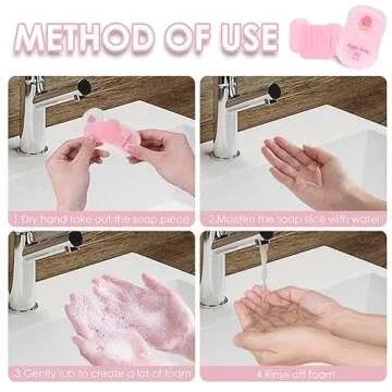 Bamsod Travel Soap Sheets - Portable Hygiene Anywhere!