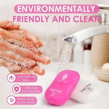 Bamsod Travel Soap Sheets - Portable Hygiene Anywhere!