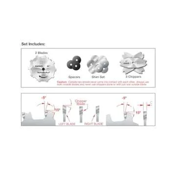 Freud SD206: 6" Pro Dado Set
