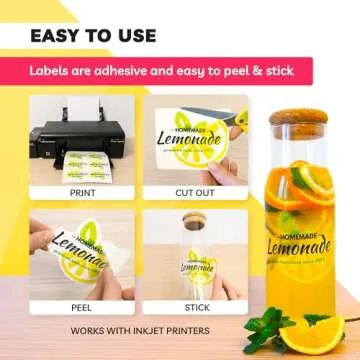 90% Clear Sticker Paper for Incredible Crafting Results