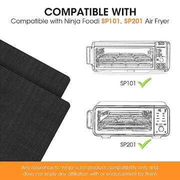 AIEVE Oven Liners Non-stick Mats for Air Fryers & Ovens
