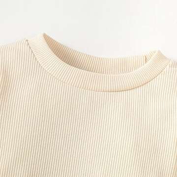 OPAWO Long Sleeve Baby Girls' Bodysuits 3 Pack - Soft & Stylish