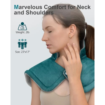 Soothing Heating Pad for Neck and Shoulder Pain Relief