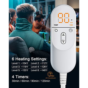 Soothing Heating Pad for Neck and Shoulder Pain Relief