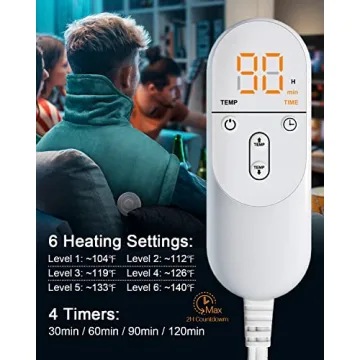 Soothing Heating Pad for Neck and Shoulder Pain Relief