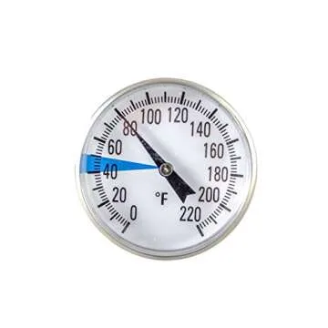 Stainless Steel Soil Thermometer for Gardening Needs