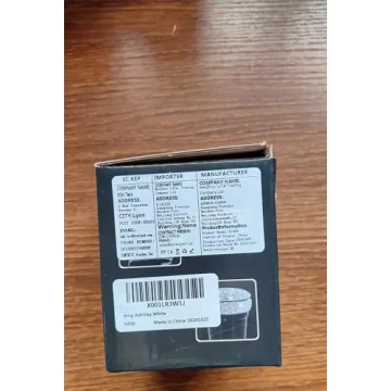 eing Car Ashtray Portable Bling Cigarette Smokeless Cylinder Cup Holder with Blue LED Light Indicator,Car Accessories for Women,Ideal for Car,Home and Office,1 - Pack White