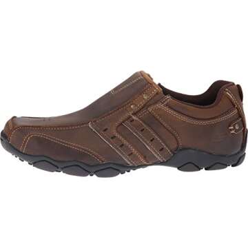 Skechers Men's Diameter shoe,10.5 M US,Dark Brown
