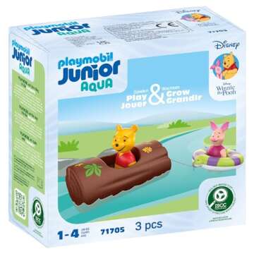 PLAYMOBIL Junior & Disney: Winnie The Pooh's & Piglet's Water Adventure