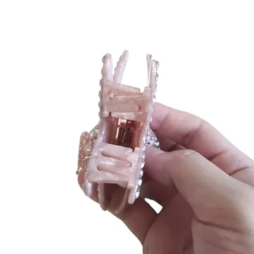 Big Pink Starfish Hair Clip for Women | Stylish Hair Accessory