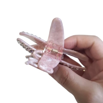 Big Pink Starfish Hair Clip for Women | Stylish Hair Accessory