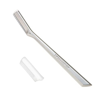 Tweezerman Stainless Steel Facial Razor for Smooth Skin