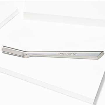 Tweezerman Stainless Steel Facial Razor for Smooth Skin