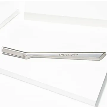 Tweezerman Stainless Steel Facial Razor for Smooth Skin