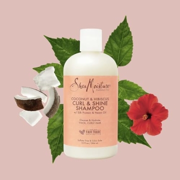 SheaMoisture Curl and Shine Shampoo For Healthy Curls