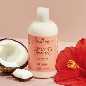SheaMoisture Curl and Shine Shampoo For Healthy Curls