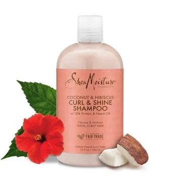 SheaMoisture Curl and Shine Shampoo For Healthy Curls