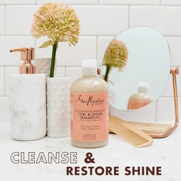 SheaMoisture Curl and Shine Shampoo For Healthy Curls