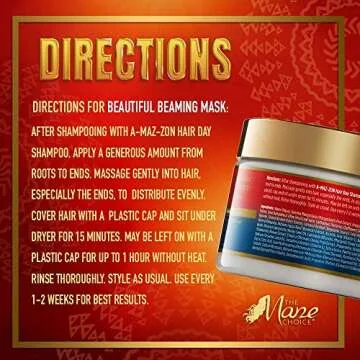 A-MAZ-ZON HAIR DAY Mask - Deep Conditioning Treatment
