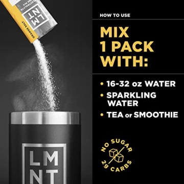 LMNT Recharge Electrolyte Powder Packets for Optimal Hydration