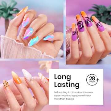 Beetles Coastal Twilight 23Pcs Gel Nail Polish Set