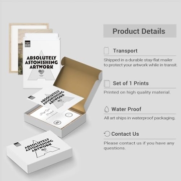 SIGNWIN Framed Nature Wall Art for Home Decor