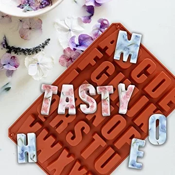 Create Fun Treats with Wocuz Silicone Letter Mold