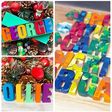 Create Fun Treats with Wocuz Silicone Letter Mold