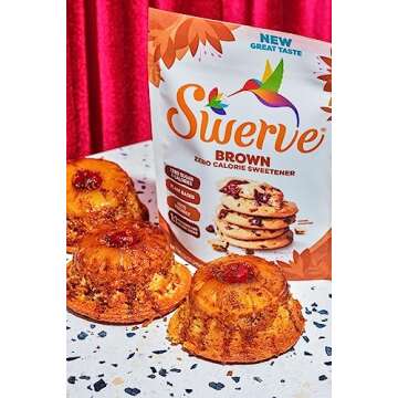 Swerve Ultimate Sugar Replacement Sweetener, Brown Sugar Substitute, Keto Friendly, Zero Calorie, Zero Sugar, Non-Glycemic, Gluten Free, 12 ounces