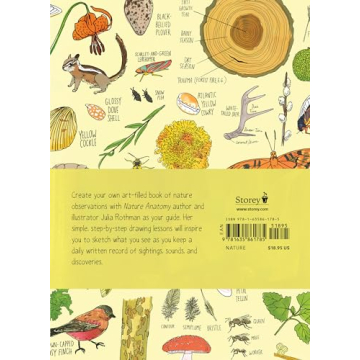 Nature Anatomy Notebook for Creative Observation Tracking