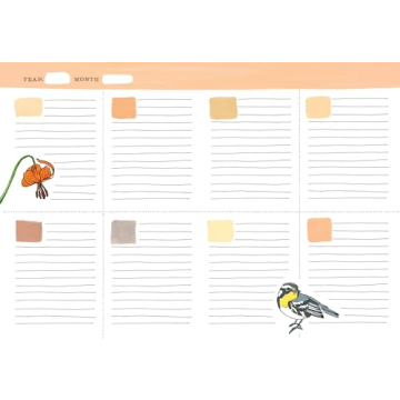 Nature Anatomy Notebook for Creative Observation Tracking